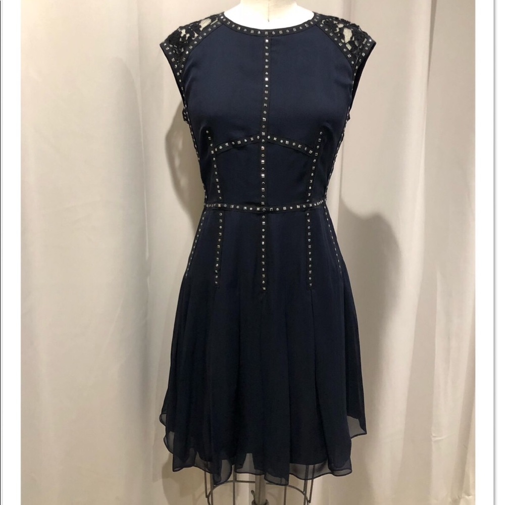 Rebecca Taylor studded lace dress